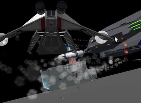 A mouse-based flight and projectile system.