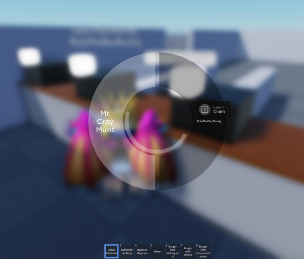 Cafe System with AI and a radial menu for giving tools. Read description for instructions.